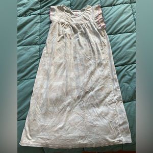 Mini Boden nightgown soft pink unicorn print size 8-9